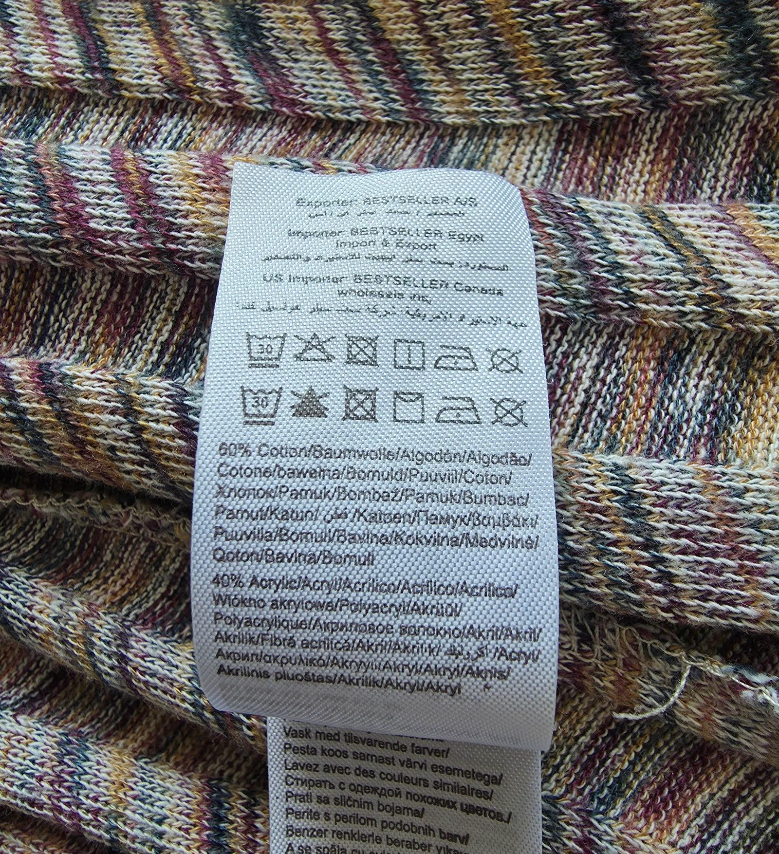 Long heathered cardigan XS Only open fine knit vest – photo 7